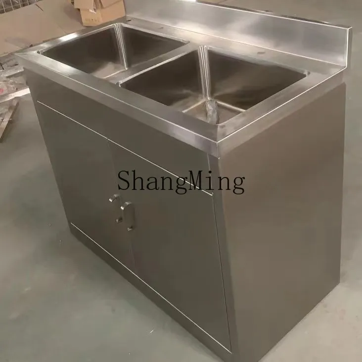 CL Hand Washing Polyester Soaking Pool Height Factory Food Electronics Clean Workshop 304 Stainless Steel Induction