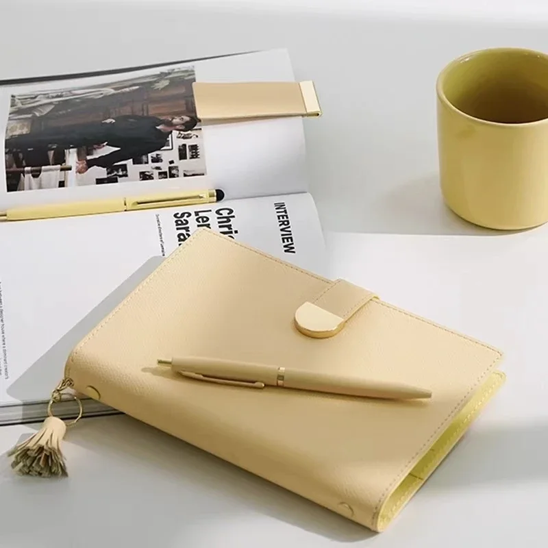 C6 Hohe Qualität Lose-blatt Notebook Journal Original Retro Binder Büro Business Planer Agenda Notebook Schule Schreibwaren