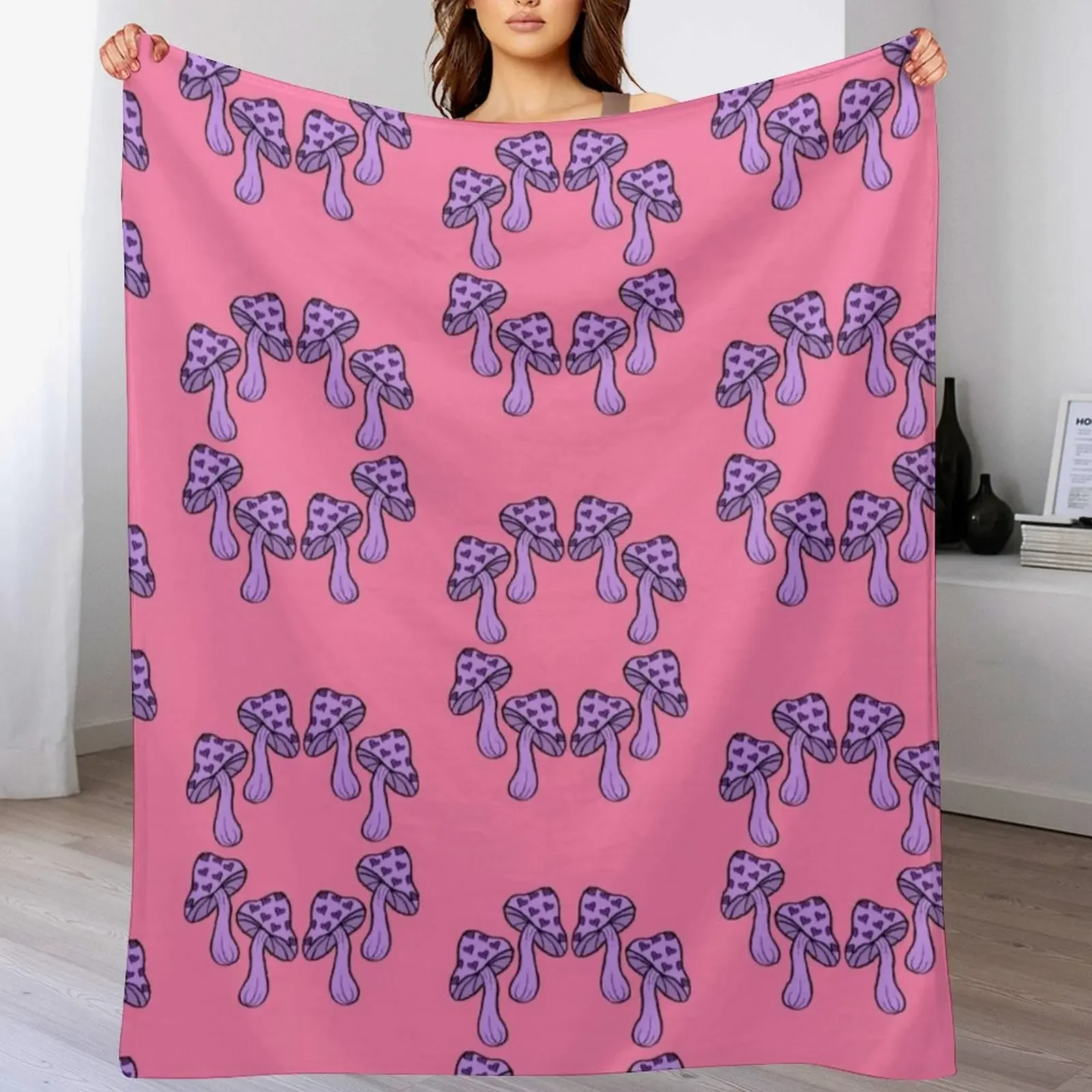 Fairy ring Throw Blanket Warm Throw Blanket Gift for Anniversary