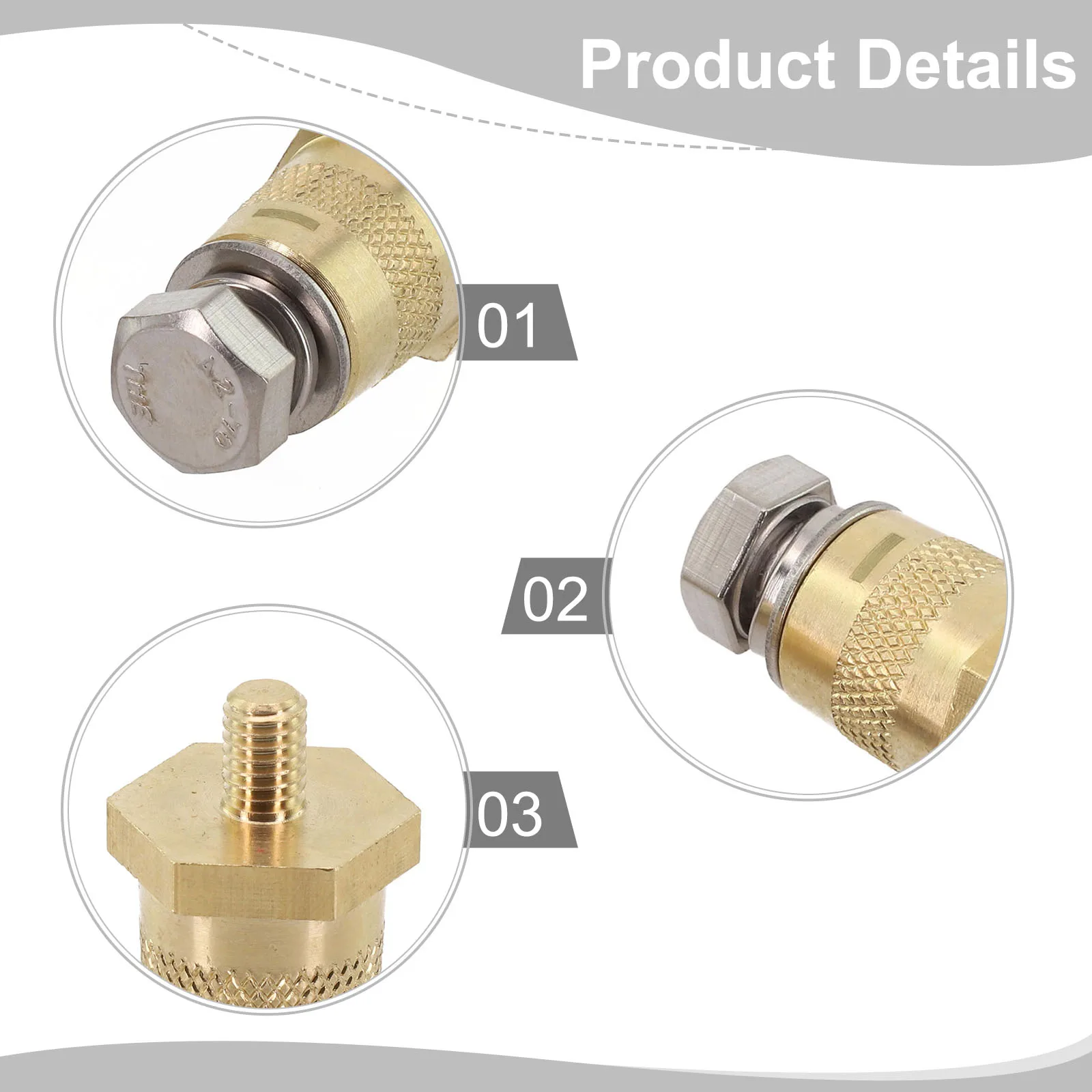 Battery Terminal Pair Car Battery Connector Automotive Accessory Easy-to-install Long-lasting 50*40*30 package