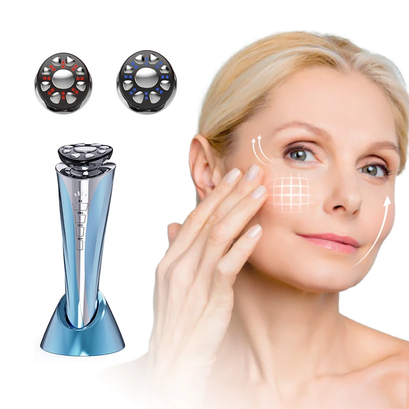 

Mtimes 4 in 1 electronic skin tightening portable multifunction handheld rf photon personal care beauty device