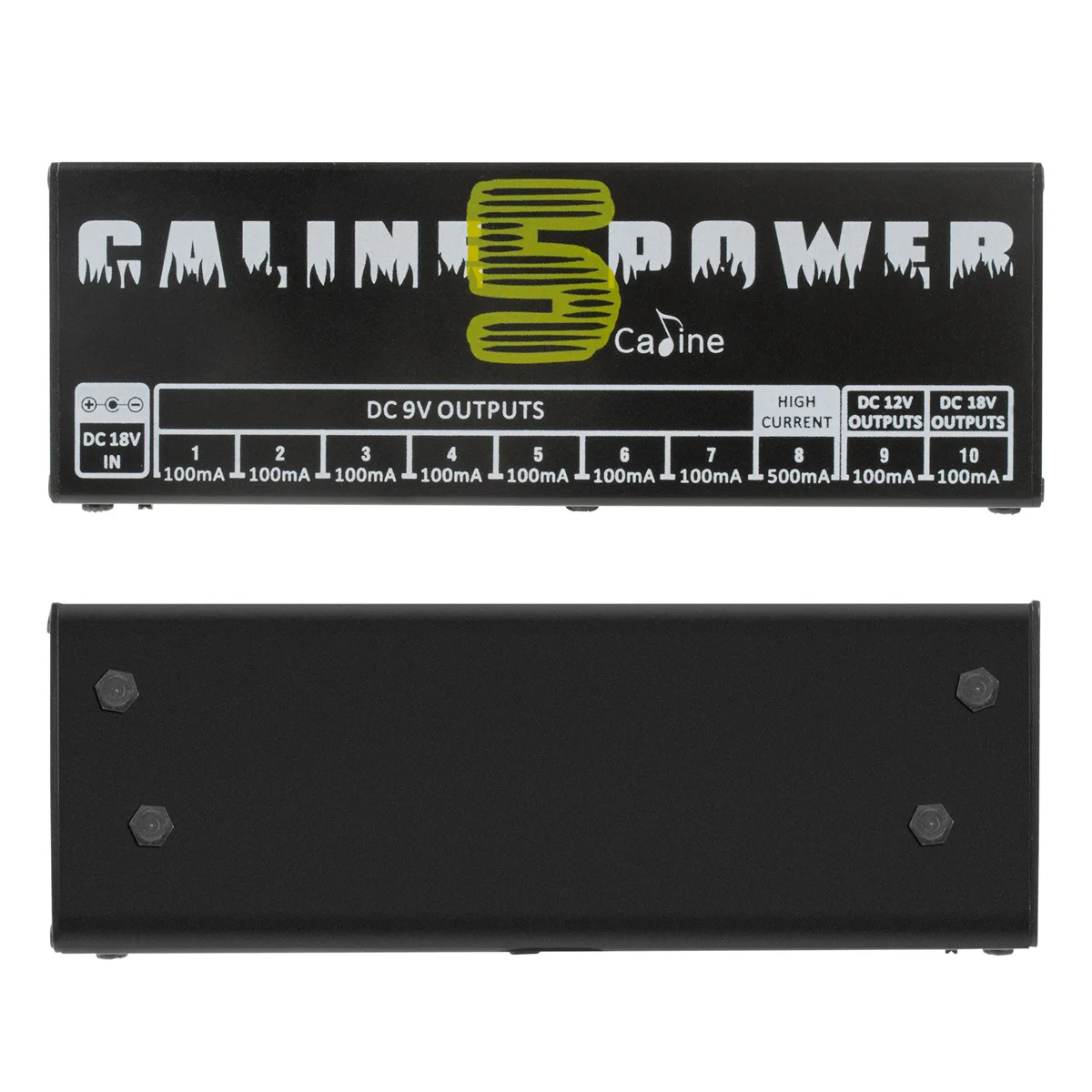 Caline CP-05 10 output port single block effect device power supply 9V 12V 18V output - view 4