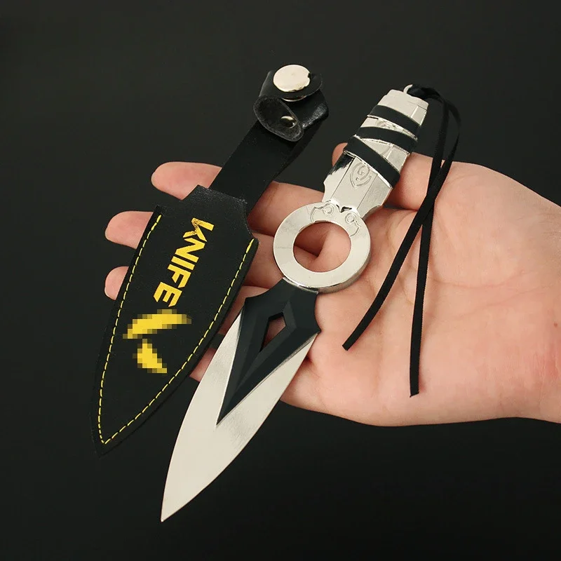 Valorant Weapon Jett Kunai Special Agent Game Peripheral 17cm Melee Weapon Model Metal Samurai Sword Collect Gifts for Boys Toys