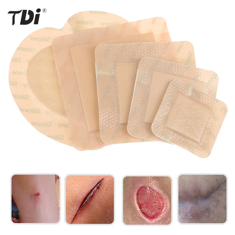 

1Pcs Bedsore Healing Pad Thin Soft Ulcer Healing Acne Patch Hydrocolloid Adhesive Wound Dressing Breathable Sweat Resistant