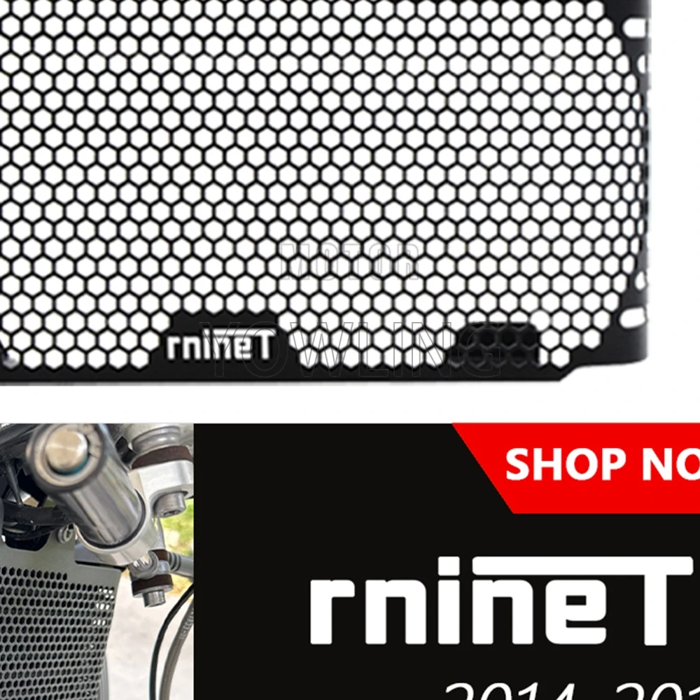 

Motorcycle Radiator Guard Grille RNINET Cover For BMW R NINET Nine T 9T Scrambler Urban GS Racer Pure 2014~2022 2023 2024 2025