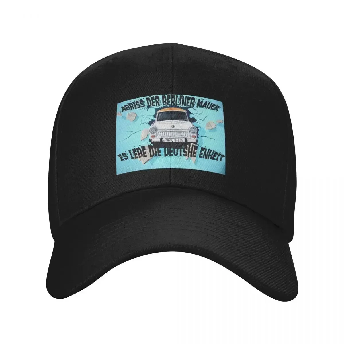 Nouvelle casquette de baseball « Vive l'unité allemande », casquette de baseball « Détruire la Muraille de Berlin », chapeau de soleil, chapeau de thé, chapeaux de soleil pour femmes et hommes