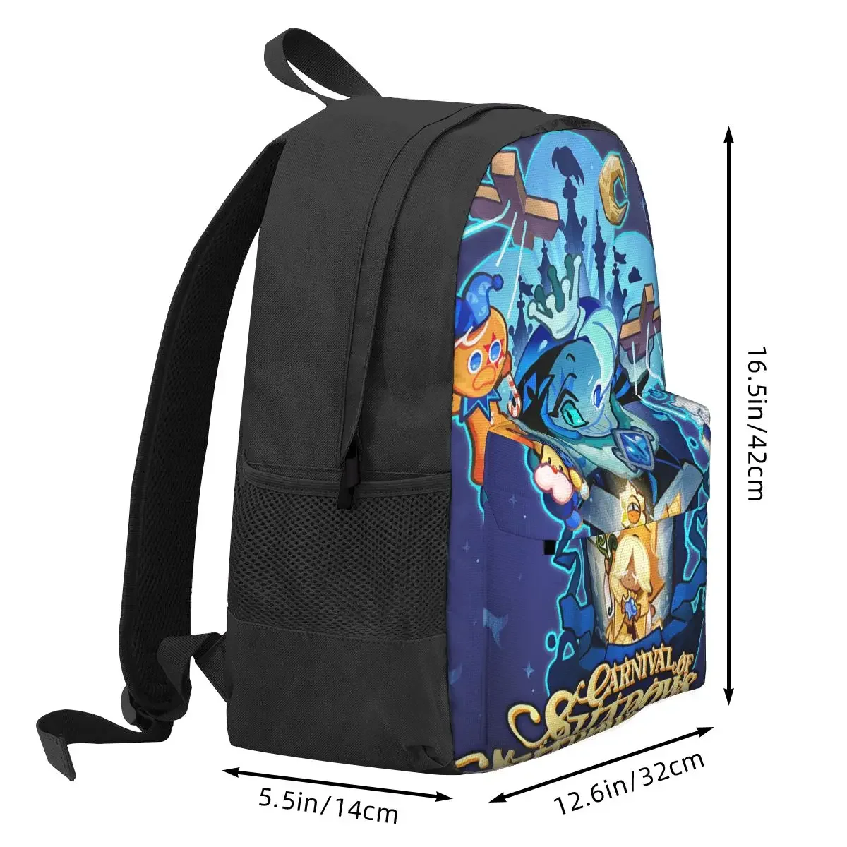 Shadow Milk Cookie Run Kingdom Backpack Hot Sale Daypack Large Capacity Children BookBag School Bag Shoulder Bags for Men Women