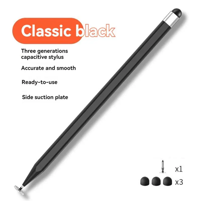 Superior Touch Screen Capacitive Pen 2 In 1 Magnetic Slim Capacitive Pen For Ipad Huawei Millet Tablet Cell Phone Drawing