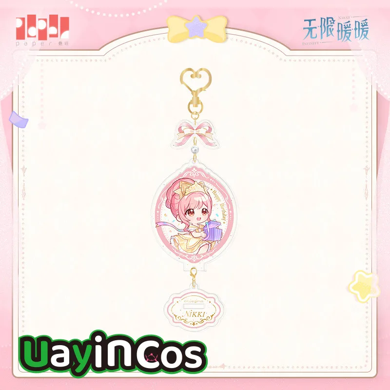 

Original Shining Nikki Badge Paintings Album Acrylic Stuffed Plushie Doll Keychain Birthday Chain Anime Game Toy kids Gifts Cos