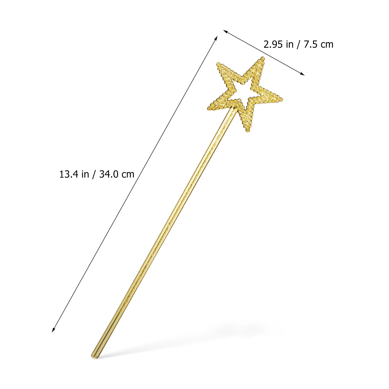 

10 шт., волшебные палочки, пентаграмма, блестящий дизайн, набор звездных палочек, вечерние наряды, принадлежности для косплея, сценический реквизит