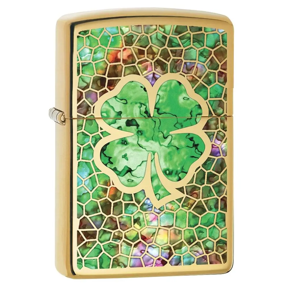

Ailexpress Recommendation - Lighter: Fusion Four Leaf Clover - High Polish Brass 78459