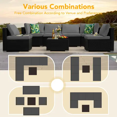 8 best sales बाहरी फर्नीचर - №5