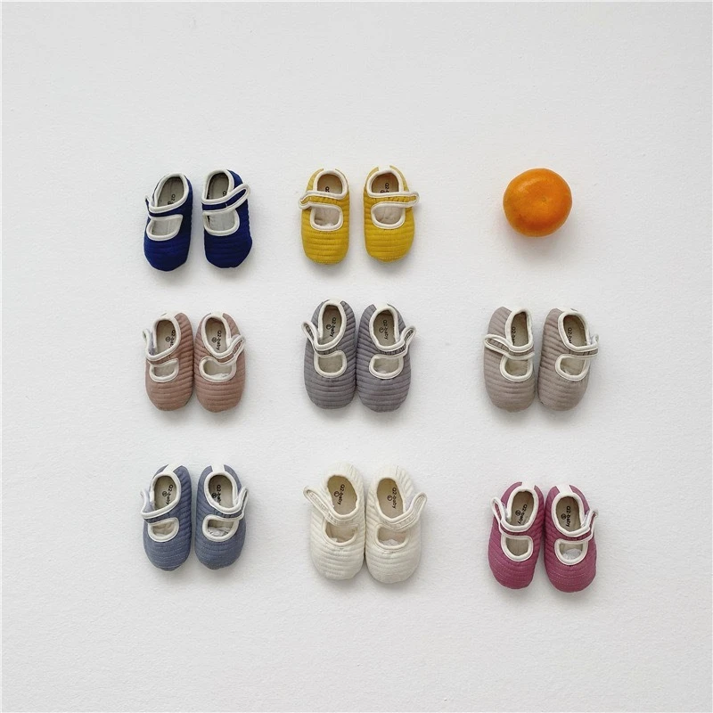 

Spring Autumn Baby Girls Boys Shoes Infant Cloth Shoes Newborn Birthday Gift Comfortable Soft Sole Toddler Kids Walking Shoes