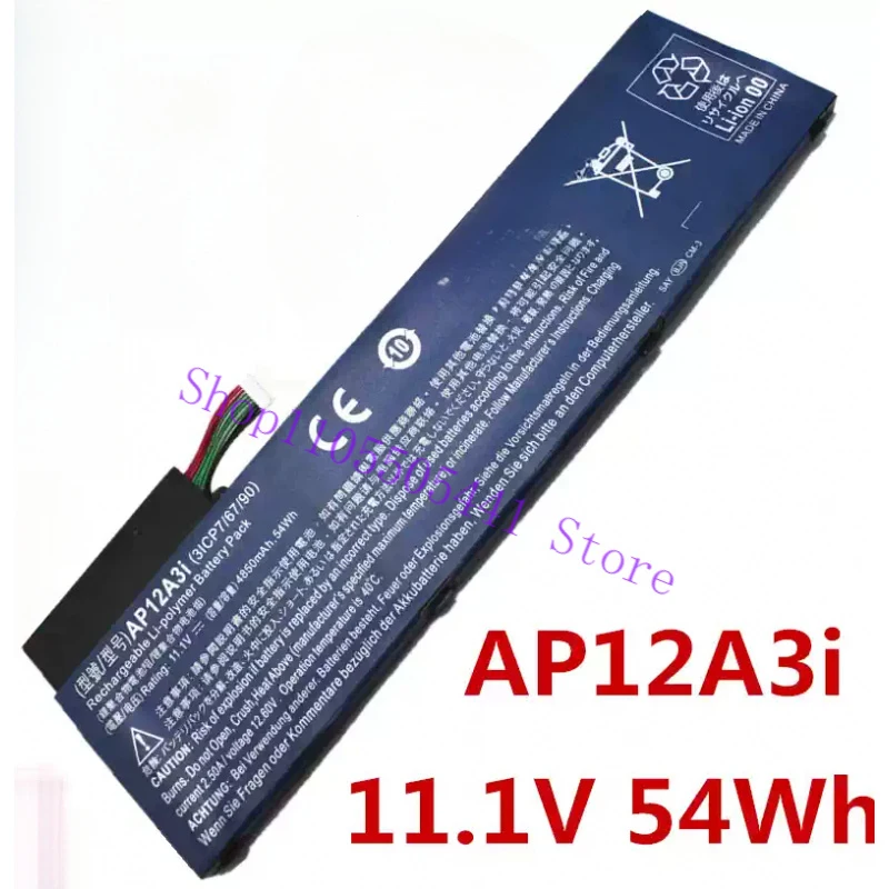 AP12A3i Laptop Battery for ACER Aspire Timeline M5-581G M3-581TG 481G MA50 W700 11.1V 4850mAh 54Wh