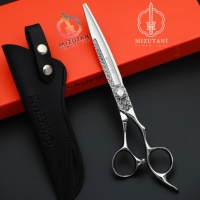 Professional Barber Scissors 5.5 6inch High Quality Pink Flamingo Scissors Straight Scissors Seamless Scissors Se