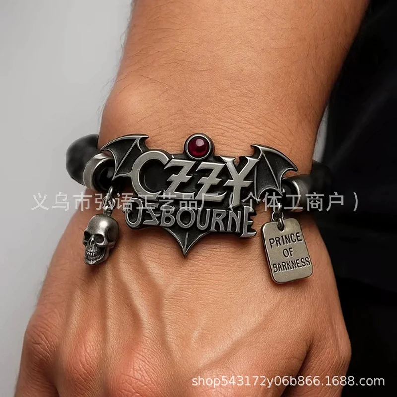 

Ozzy Osbourne Limited Edition Bracelet Halloween Home Decoration Rock Fans Collectors Gift Unique Ornaments