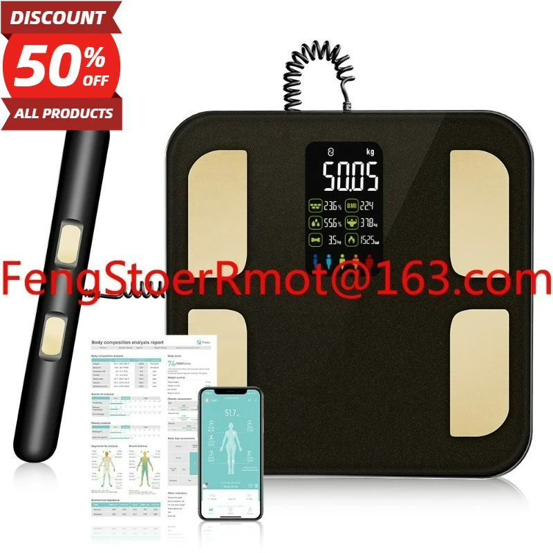 

Suitable for smart bluetooth scale LCD display home application control bathroom scale