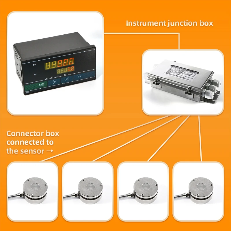 4Pcs Load Cell Sens…