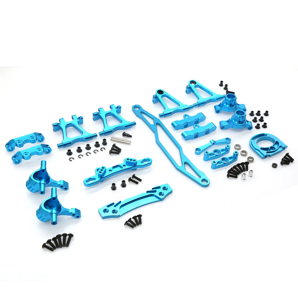 

Metal Modified Component Set for 1/10 Road Trip Rally Car YR Tamiya TT02 Front and rear swing arm steering cup