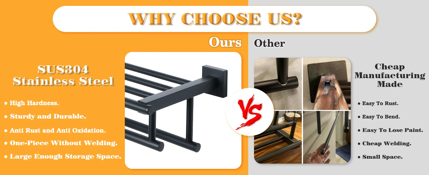 towel racks for bathroom wall