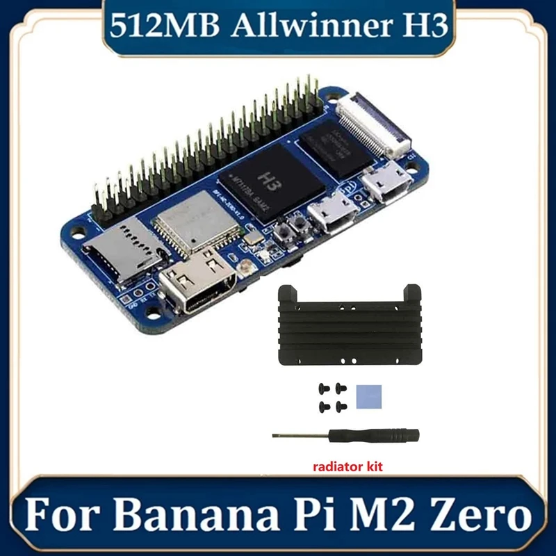 

For Banana Pi M2 Zero Alliwnner H3 Quad Core Cortex-A7 512M Development Board BPI-M2 Zero Development Board