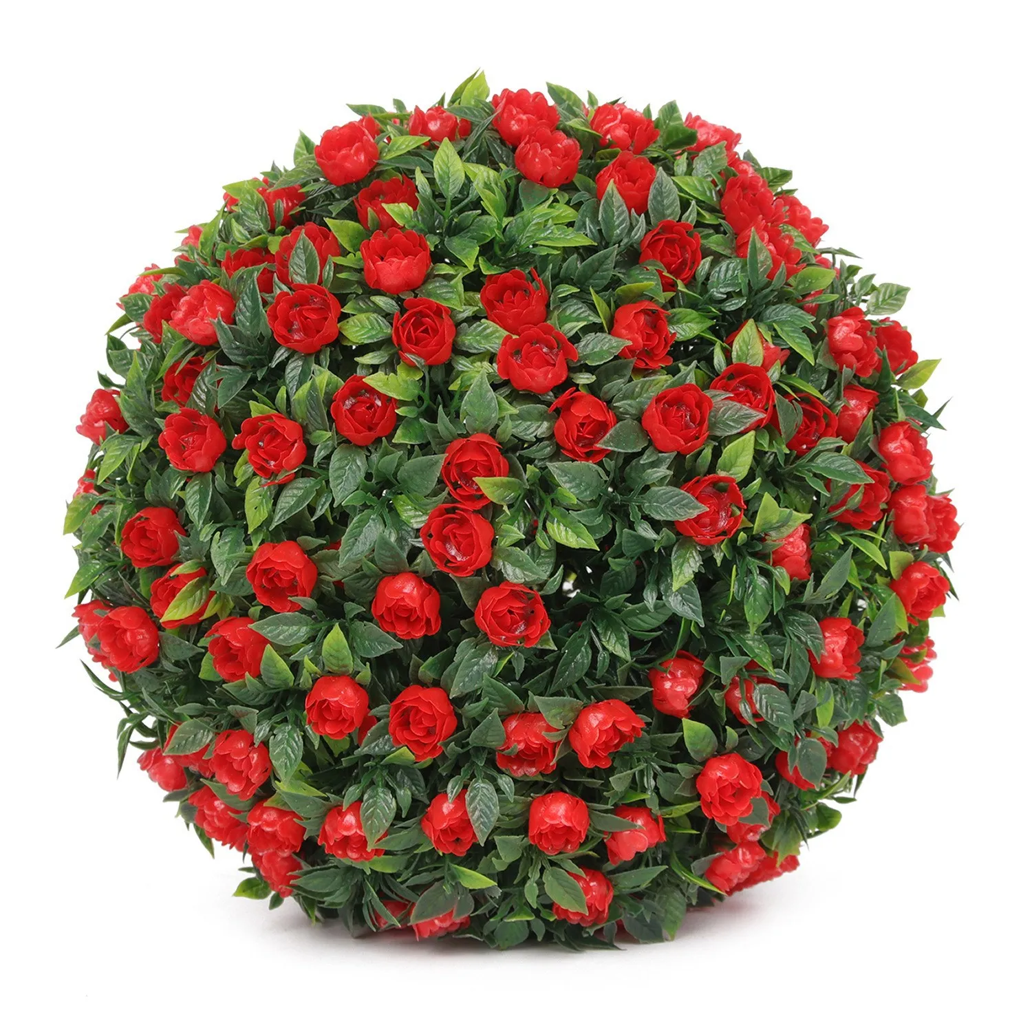 

2PCS Artificial Flower Ball Hanging Pendant Garden Room Bar Restaurant Plant Floral Ball for Indoor Outdoor Wedding Party Decor