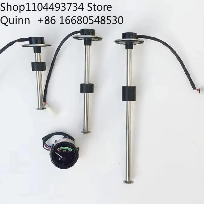 

GDMagnetic Float Level Transmitter Fuel Liquid Vertical 4-20mA Reed Switch Float Marine Boat Continuous Sensor Oil Gauge