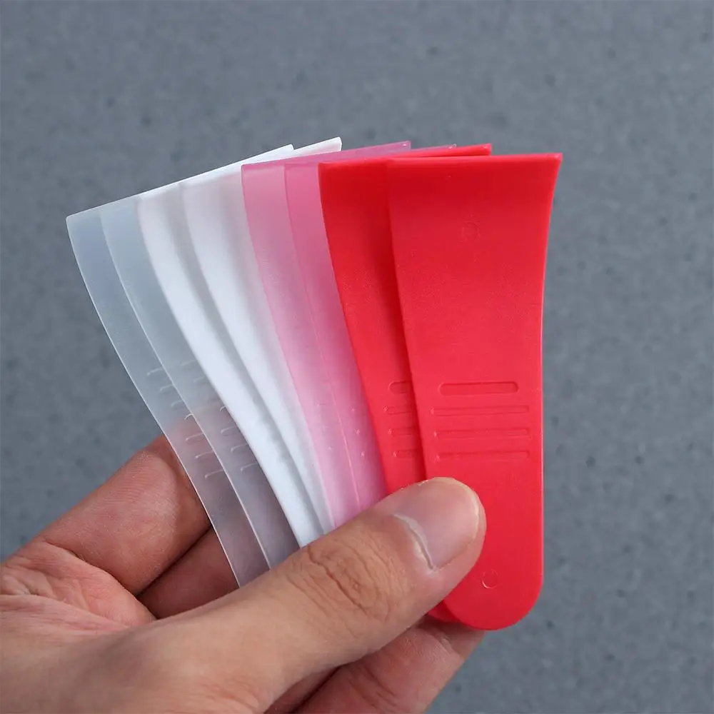 Maquillaje de plástico para mujer, accesorios cosméticos, raspador de depilación, herramientas de belleza, crema de depilación, cuchara, espátula de depilación