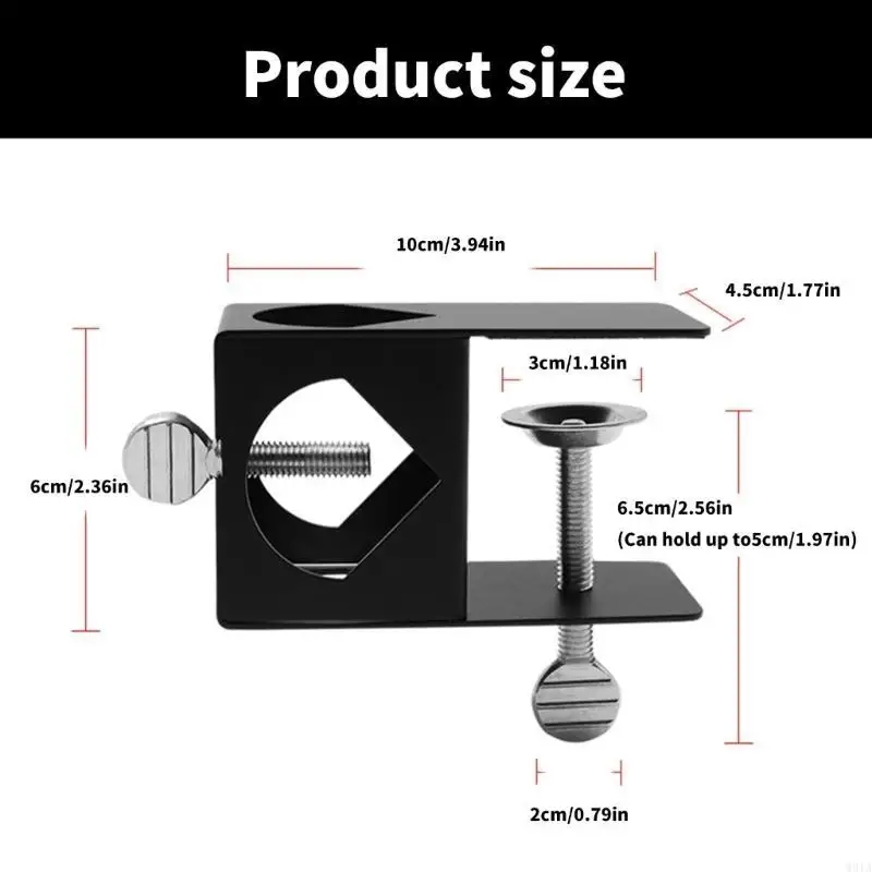 W91A Deck Clamp في الهواء الطلق مشابك حامل مشابك مشابك لسكور سطح السفينة وأعمدة الشرفة حتى أعمدة القطر