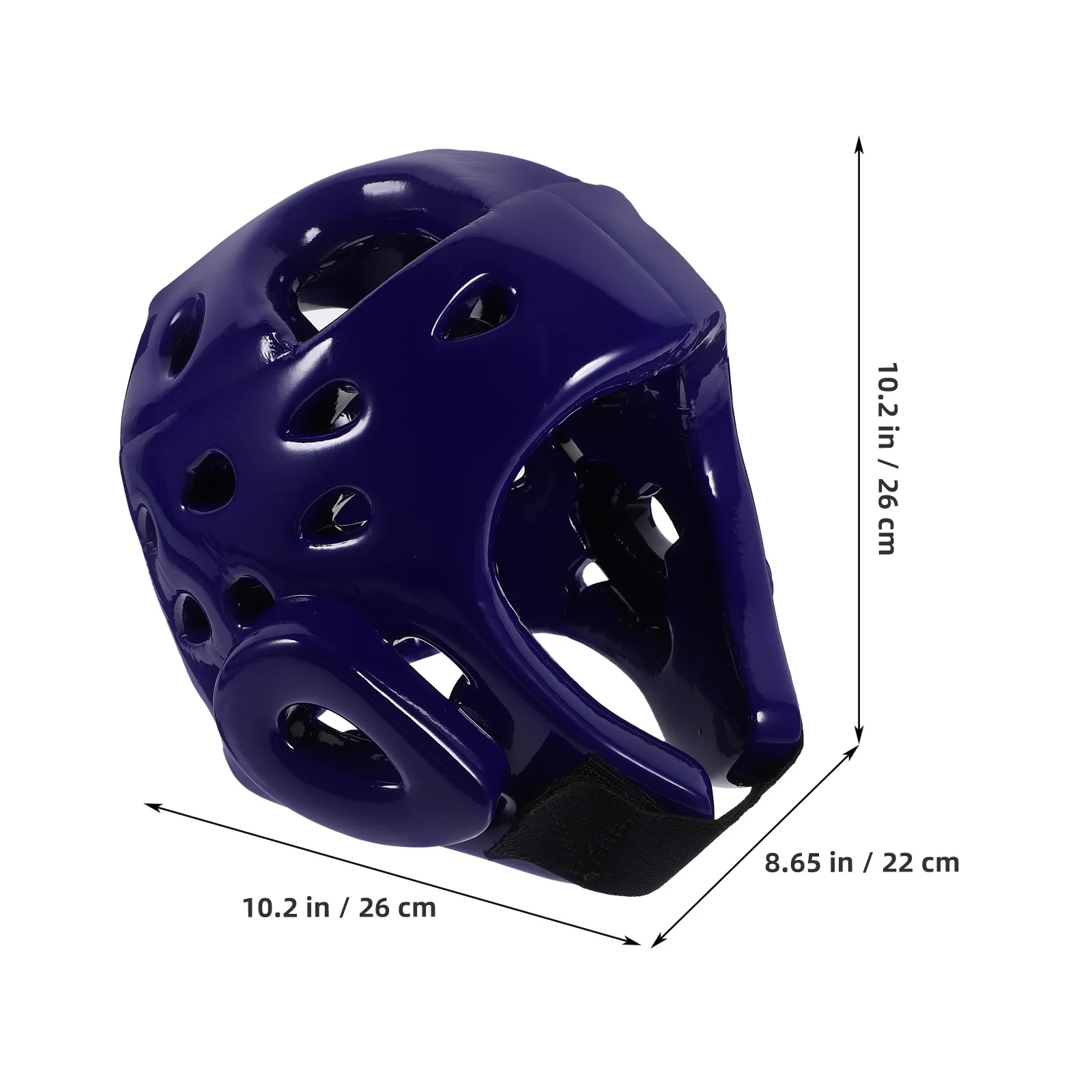 Youth Wrestling Headgear Eva Material Taekwondo Boxing Kickboxing Safety Gear Fastens Elastic Strap Chin Cutouts