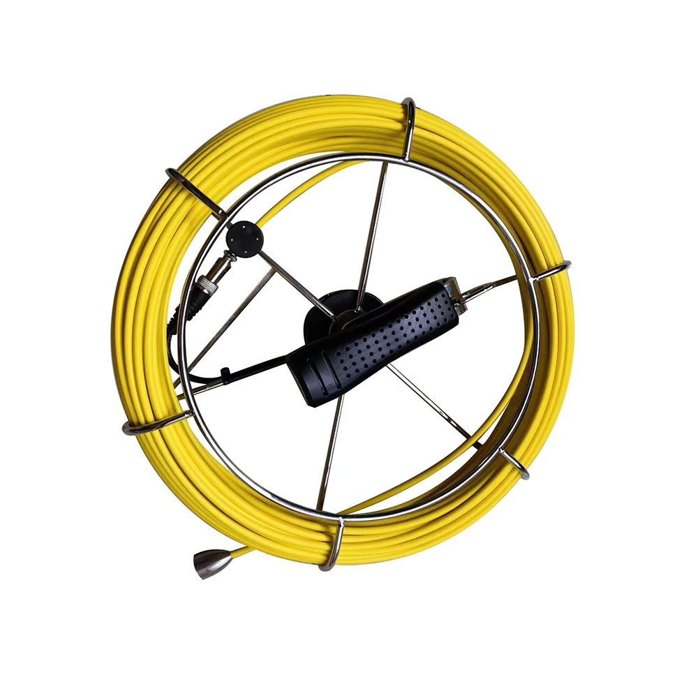 Bobine de câble Dia5.2mm ou 5mm avec compteur 20/30/40/50m, Inspection des tuyaux de vidange des égouts, IP68, 23mm ou 14mm, caméra endoscopique TIMOOK