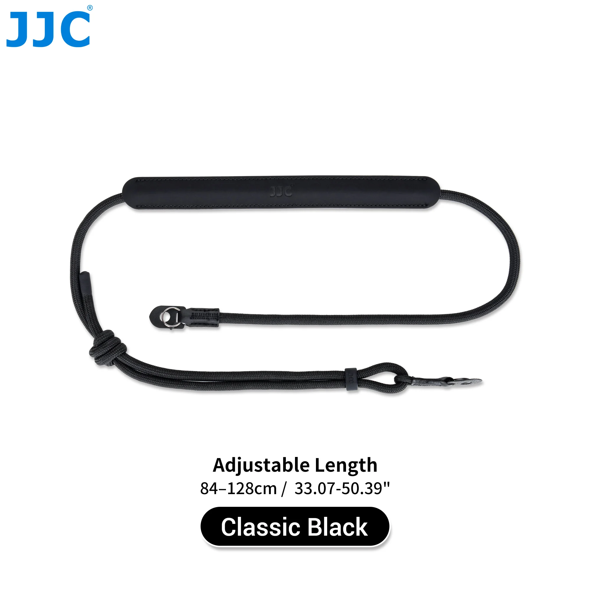 JJC Round Rope Stylish Neck Strap Camera Shoulder Strap for Fujifilm X Half X100VI X100V X100F X100T X30 Leica D-Lux 8 D-Lux 7