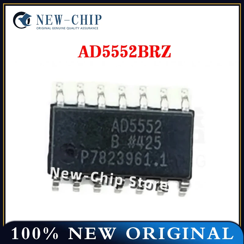 1PCS-10PCS/LOT  AD5552BRZ  SOP-14   New original