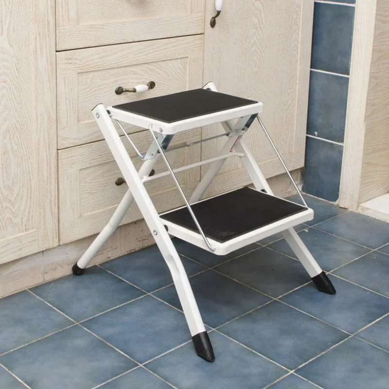 

Folding Step Stool - Creative Portable Kitchen Bench, Convenient Home Stool, Space-Saving Step Ladder, Kitchen Helper