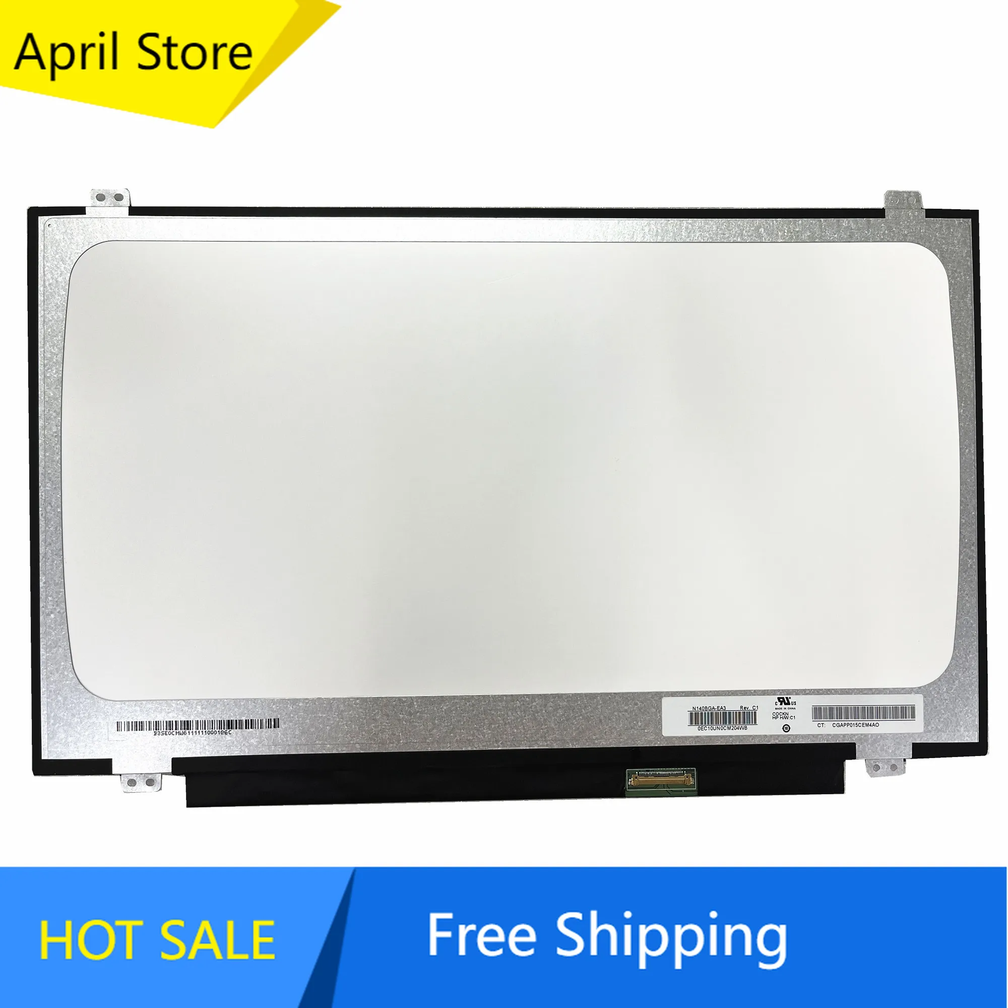 N140BGA-EA3 N140BGE-EA3 EB3 E33 E43 LP140WHU-TPS1 TPA1 TPB1 14.0'' Laptop LCD Screen Panel Matrix 1366*768 EDP 30 Pins