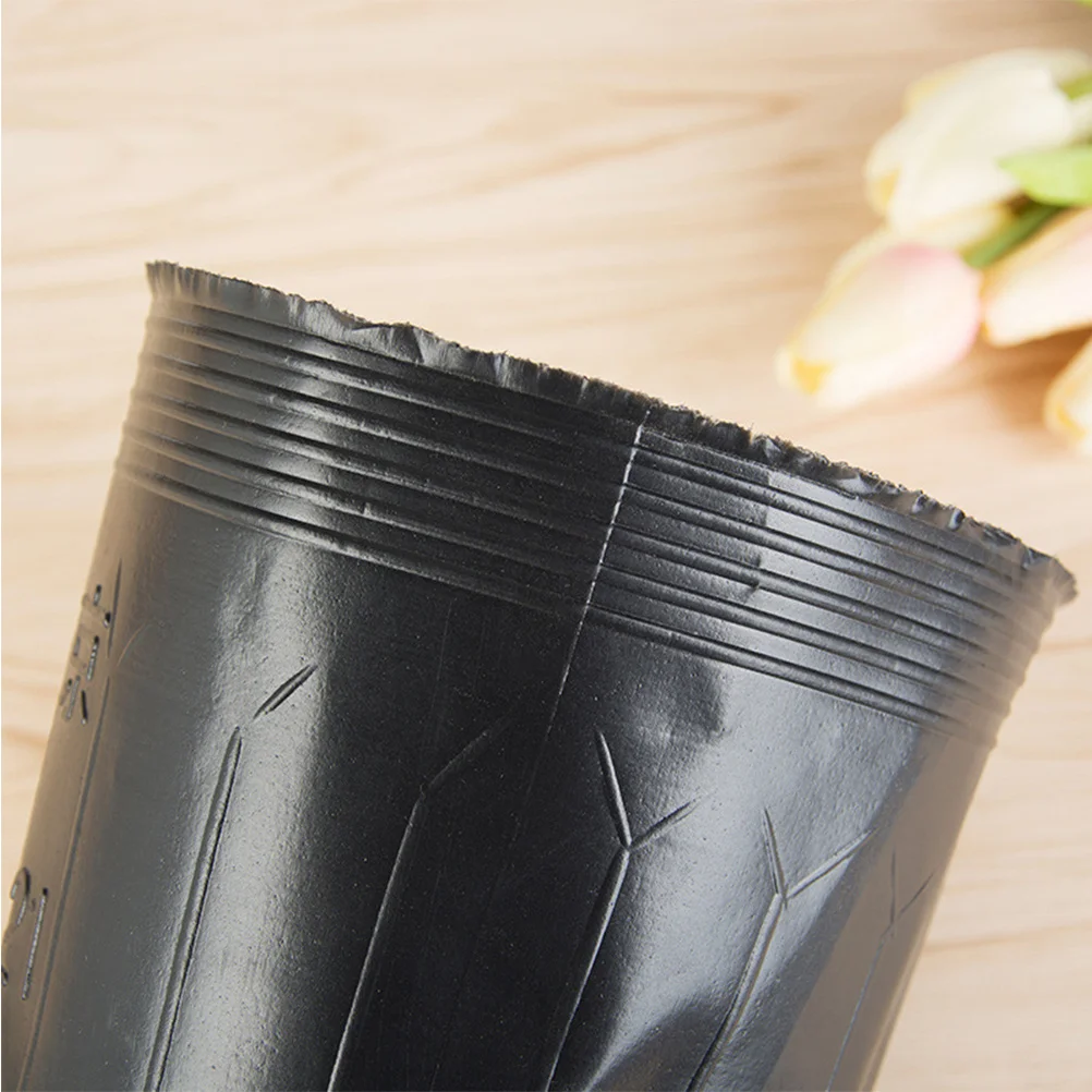 

300pcs 6.5X6.5Cm Plastic Nutrition Bowl Lightweight Reusable Seedling Pot For Garden Planting Hydroponic Growing Medium Drainage