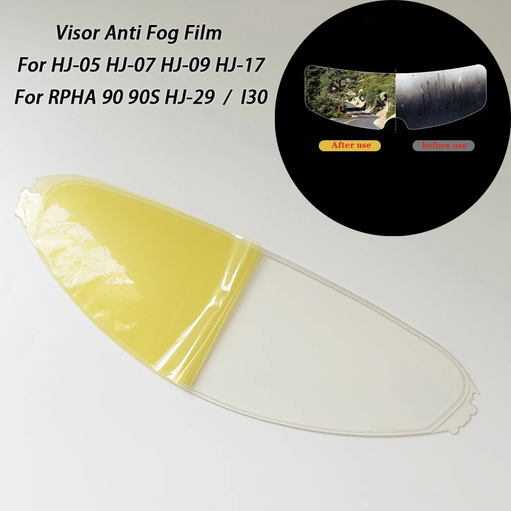

Противотуманная пленка для шлема HJC HJ-05 HJ-07 HJ-09 HJ-17 I30 RPHA 90 90S, козырек, противотуманная пленка, наклейка, аксессуары для мотоциклетных шлемов
