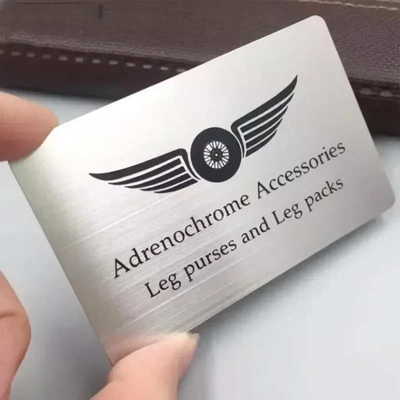 رخيصة شعار مخصص متعدد الألوان الفولاذ المقاوم للصدأ نحى الليزر قطع بطاقة معدنية هدية الأعمال بطاقة الأعمال المعدنية الفارغة #1