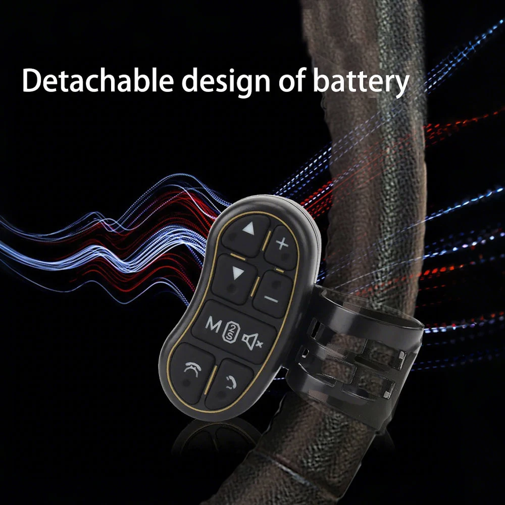 1 قطعة عجلة توجيه سيارة متعددة الوسائط زر التحكم 8 مفاتيح الصوت MP3 مشغل ديفيدي التحكم عن بعد التبديل اللاسلكي اكسسوارات السيارات