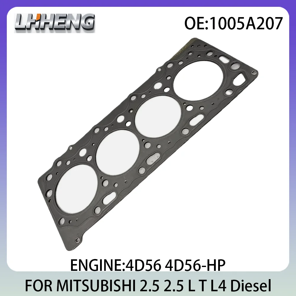 

Engine Valve Cover Cylinder Gasket For MITSUBISHI L200 PAJERO 1005A207 1005B841 1005B998 2.5L 2.5 L T L4 Diesel 4D56 2005-2016