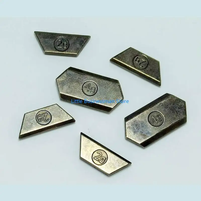 Desktop-Maussteuerungs-Tuning-Set mit Metallgewichten, Sechs-Gewicht-Balance-Zubehör für den Gaming-Einsatz, Büroroutinen und – Detail 4