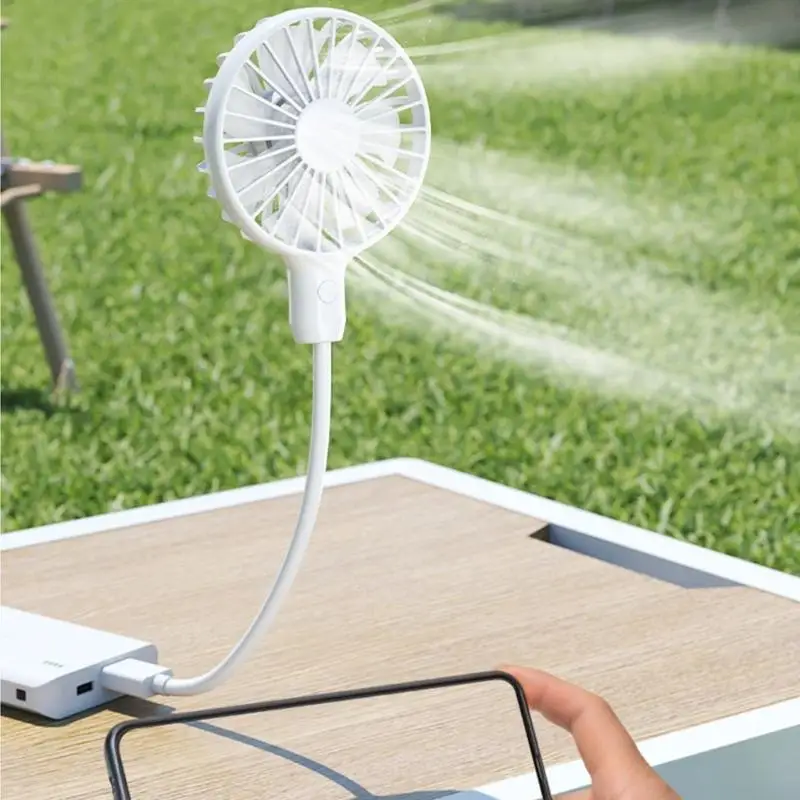 D5BE Quiet USB Operated Clipping On Fan With Adjustable Tilts Function For Dormitory