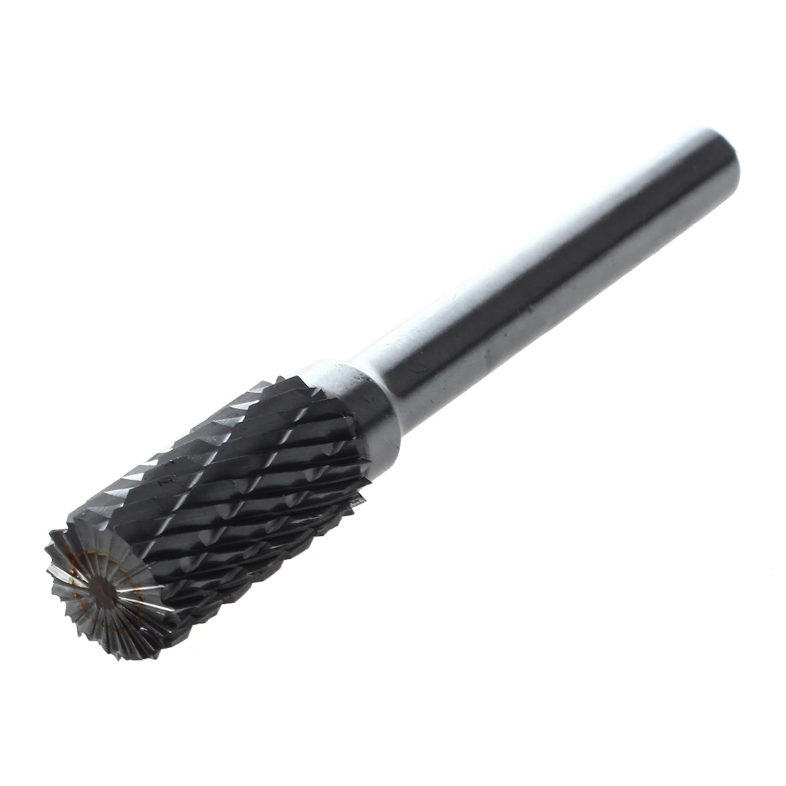 Kepala bor putar karbida Tungsten silinder Diameter 10mm