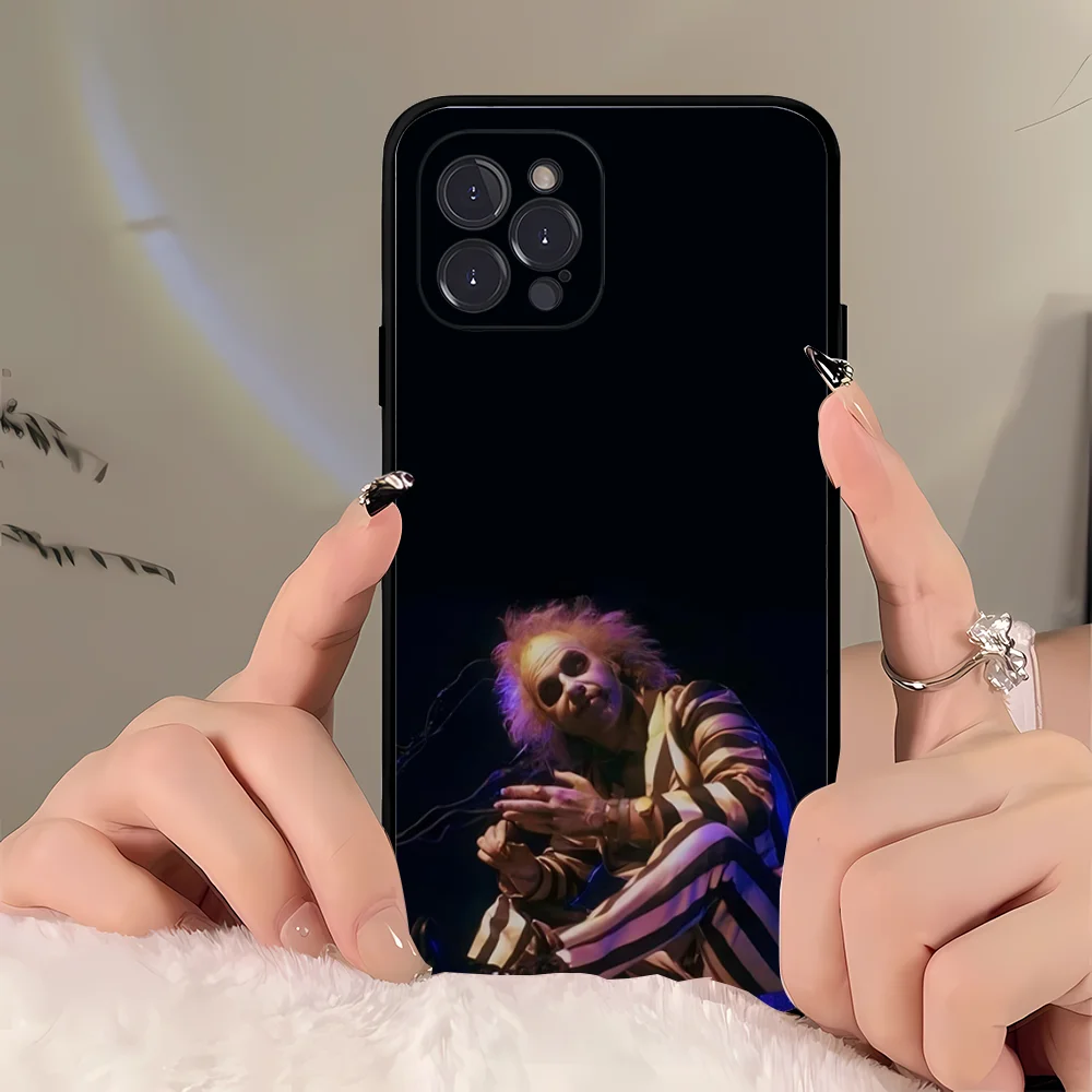 Movie B-BeetlejuiceS 2 Phone Case For iPhone 16 15 14 11 12 13 Mini Pro XS Max Cover 6 7 8 Plus X Funda Shell image 5