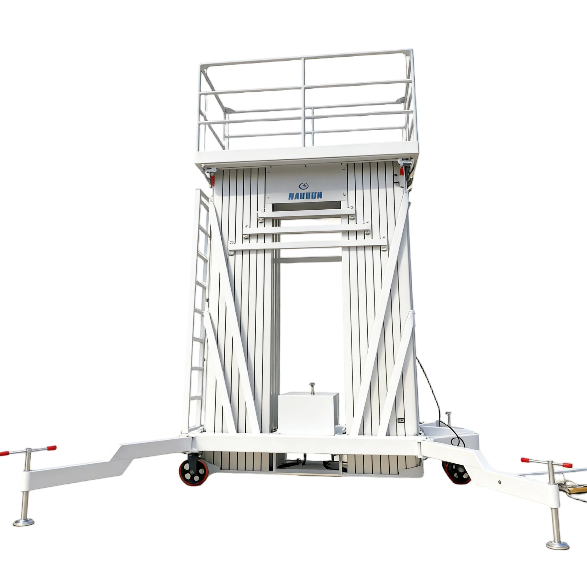 CE New Condition 6M 8M Electric Single Mast Aluminum Alloy Lift Vertical Mast Work Lift with Small Size Aerial Work Platform
