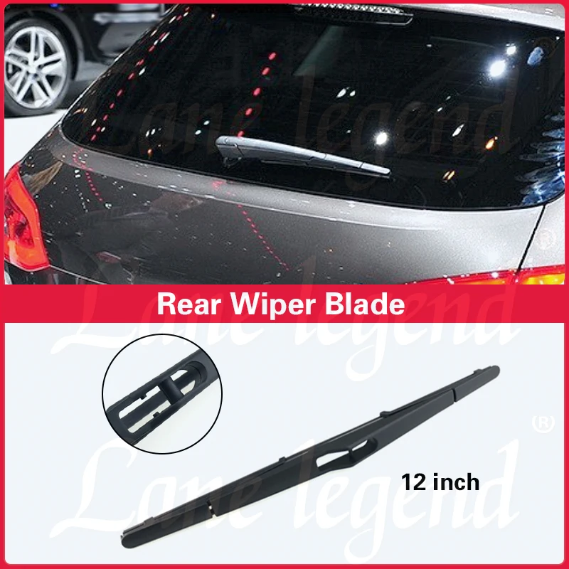 12 "kaca depan belakang kaca depan Tailgate Wiper jendela pisau untuk Peugeot 308 SW Wagon 308SW T9 Estate 2014 - 2020 Aksesori Mobil