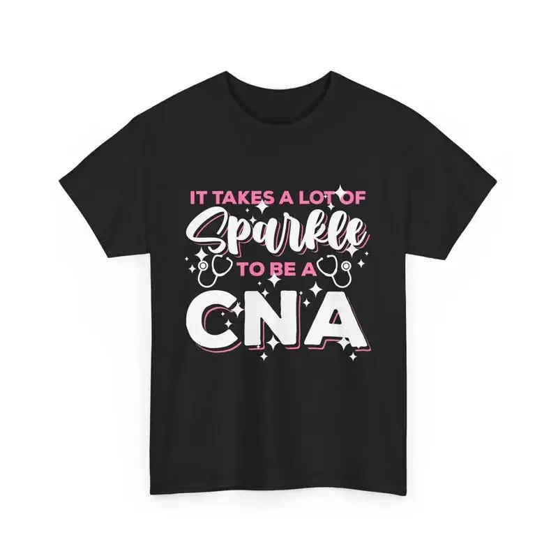 

Nursing Student T Shirt Nurse It Takes Lots Of Sparkle To Be CNA