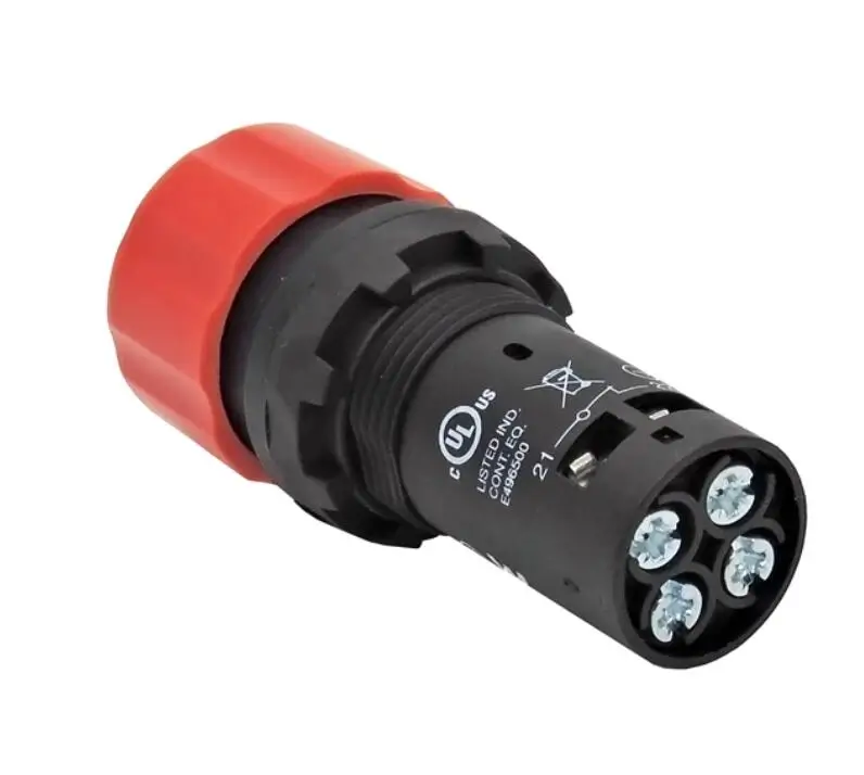 Véritable CE3T-10R-11 interrupteur à bouton-poussoir d'arrêt d'urgence autobloquant réinitialisation rotative 22mm courant 5A CE3T-10R-01 CE3T-10R-02