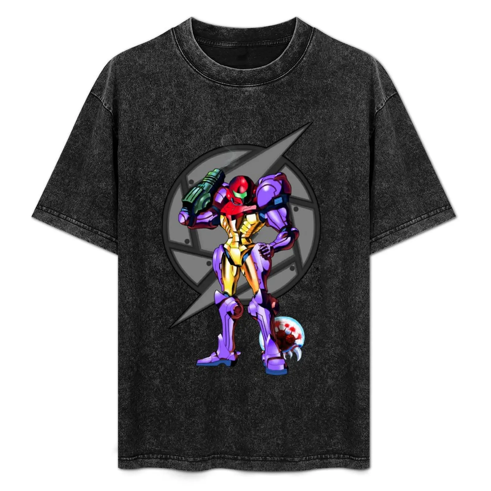 

Super Metroid Ending T-Shirt Quick Dry Sports Short Sleeve Tee