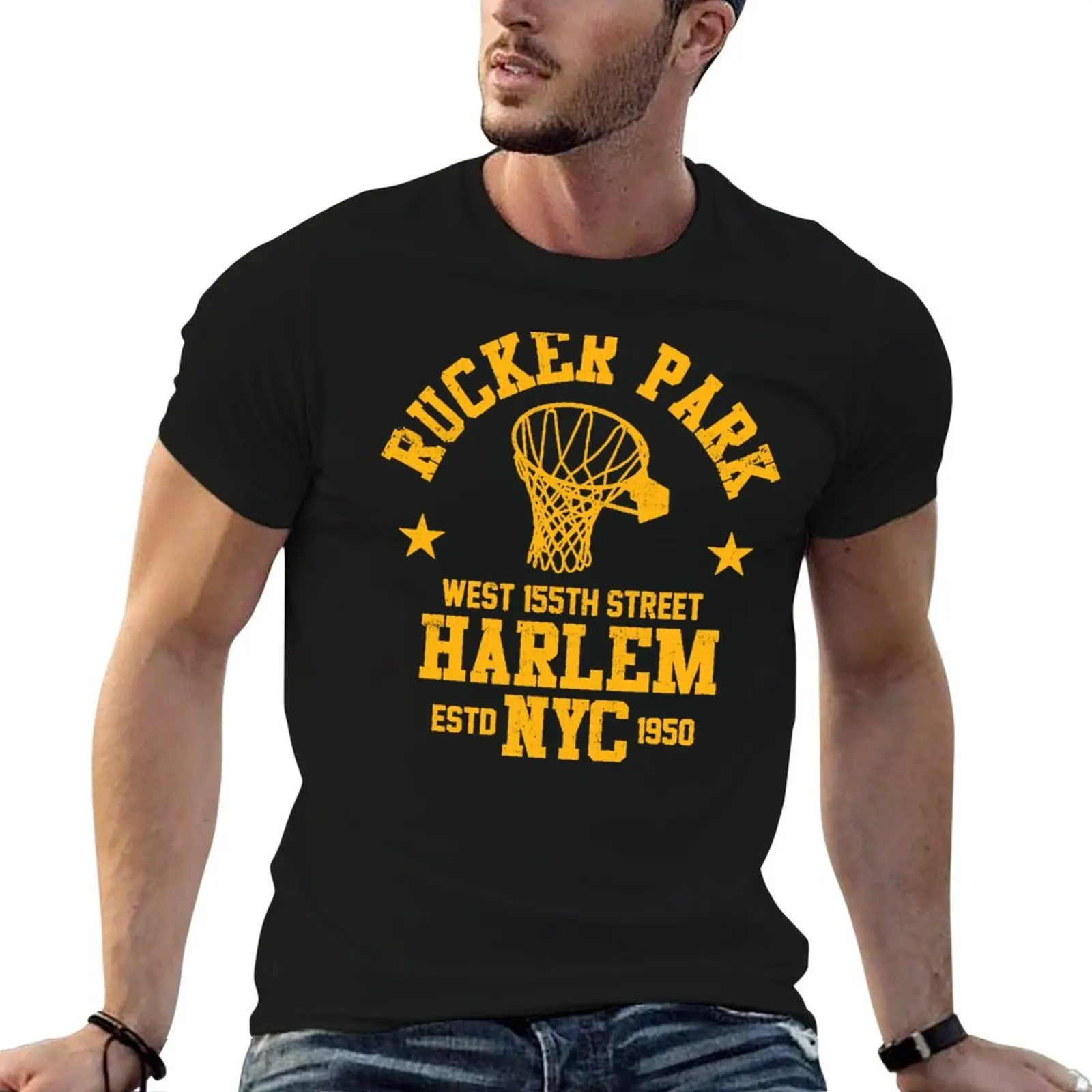 RUCKER PARK T-Shirt plus size tops croswit shirt man black t-shirts for men